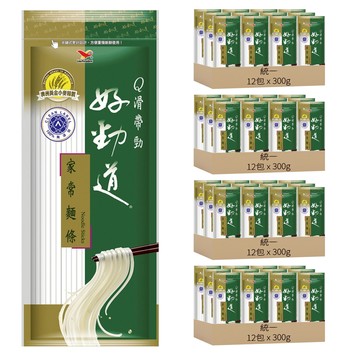統一 好勁道 家常麵條  300g  48包