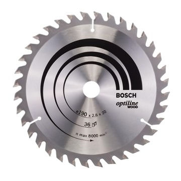 BOSCH 博世 台灣公司貨 鎢鋼木工圓鋸片 T48-2608644509 165 x 2 x 20mm  1個