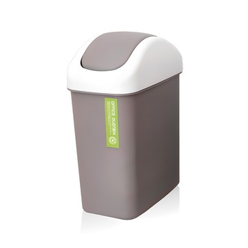 穆尼爾化學 M 長方形垃圾桶  S(13 x 23 x 33cm)  淺棕色