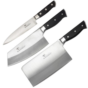 【金永利鋼刀】 家用料理必備三件刀具組