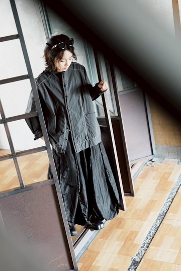 小我獨家 放映室導播斜襟紳裝外套2.0