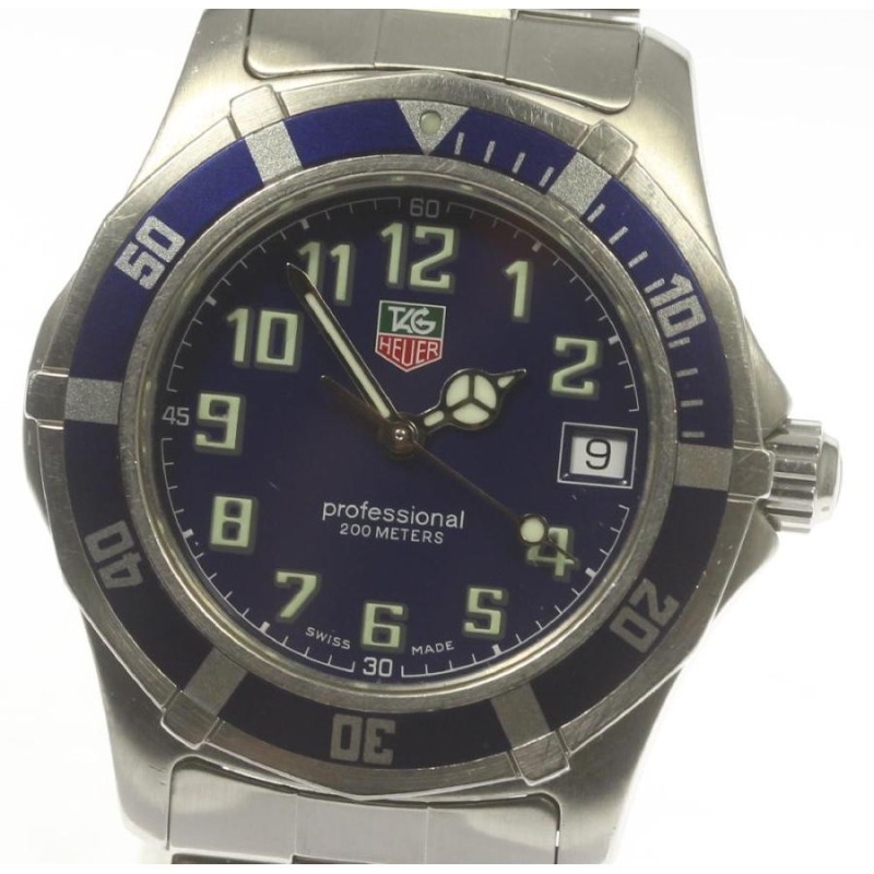 TAG HEUER】タグホイヤー 2000シリーズ プロフェッショナル WM1213 クォーツ ボーイズ【ev10】 | LINEブランドカタログ