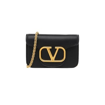 VALENTINO GARAVANI VLOGO MICRO 鍊條包翻蓋包 / 1W0P0Y41ZXL