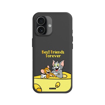 iPhone 17 SolidX 黑 - 湯姆貓與傑利鼠 Tom and Jerry - Best friends