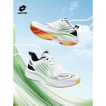Lotto/樂途競速專業跑步鞋春夏超輕網面透氣男鞋情侶減震運動鞋