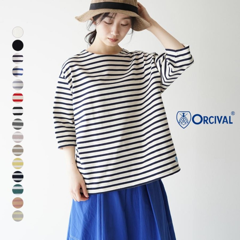 オーシバル オーチバル ORCIVAL クルーネック ハーフスリーブ プル