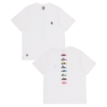 CHUMS 男 Booby Sushi Friends T-Shirt短袖上衣 白色