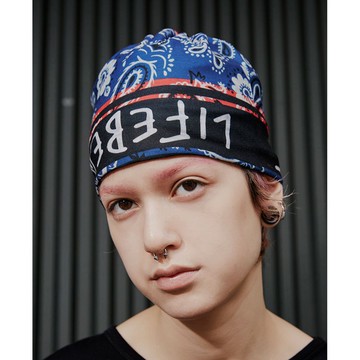 加州系列Indigo Paisley單車運動旅行魔術頭巾