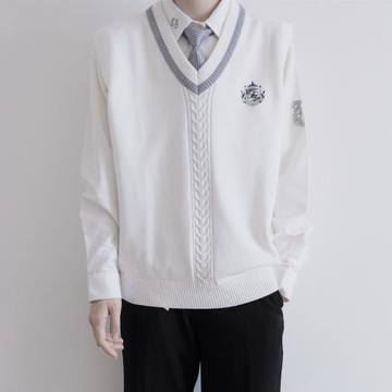 【刺篇】原創JKDK制服正版百搭男女款針織毛衣馬甲日系校供背心