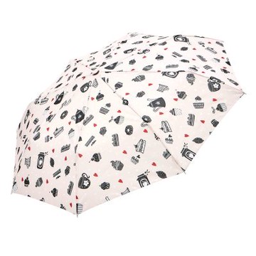 RAINSTORY午茶嘉年華抗UV個人自動傘