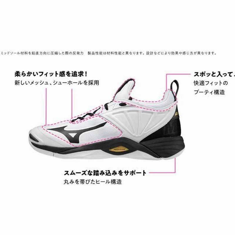 ミズノ バレーボールシューズ ウエーブモーメンタム2 ローカット