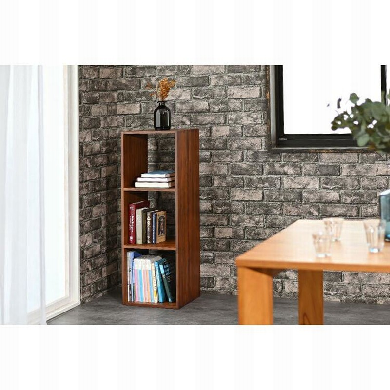 オープンシェルフ チーク古材ラック3段 オープンシェルフ チーク古材ラック3段