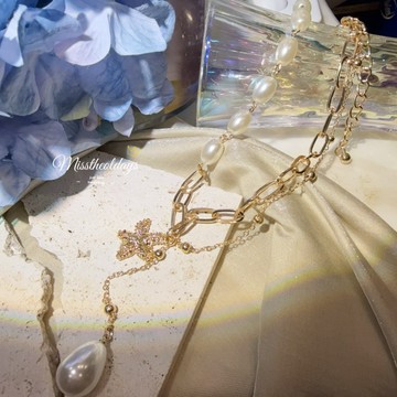 「周邊」35cm 回饋款-老師加持 超級幸運星短項鍊 福氣好運人緣幸運星