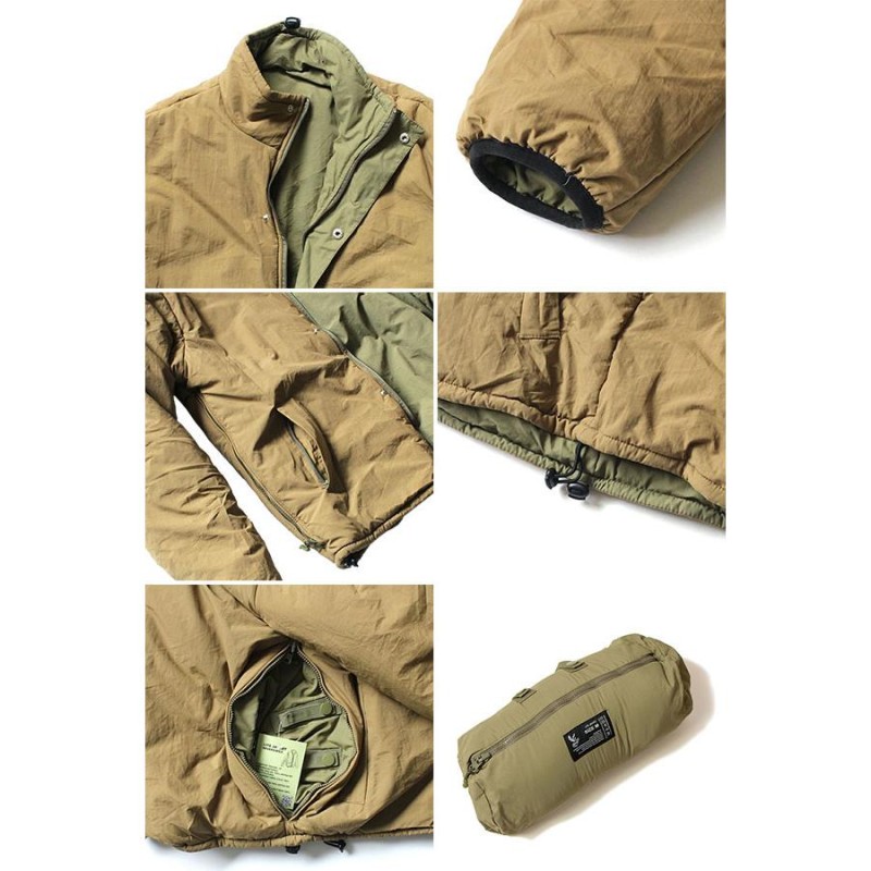 エスビービー ライト リバーシブル ジャケット SBB LITE REVERSIBLE JACKET OLIVE×TAN sbb-2139-olv  パッカブル MOLLEシステム 中綿 インポート 軍物 | LINEブランドカタログ