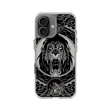 iPhone 17 Clear Case（相機按鈕） 透明 - Disney Villains - 獅子王 — 刀疤咆哮