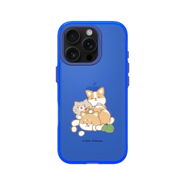 iPhone 16 Pro Clear 激光藍 - 柴語錄 Shiba Says - 端午立蛋