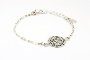 【純銀系列】蕾花手鍊