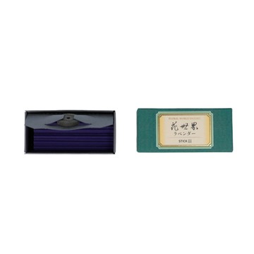 【京都松榮堂】線香 花世界系列-薰衣草(60支/盒)