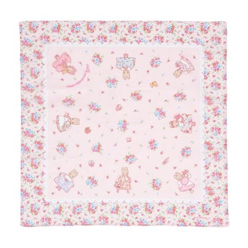 【震撼精品百貨】新娘茉莉兔媽媽_Marron Cream~日本Sanrio三麗鷗 兔媽媽純棉手帕40x40cm-碎花*15687