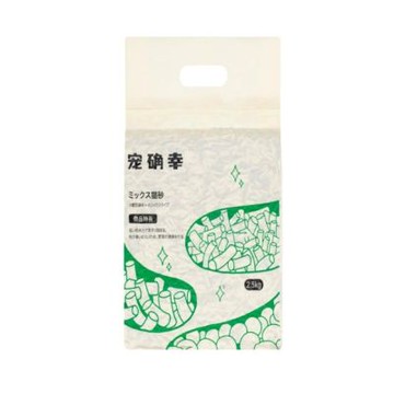 PAW PAW LAND 肉球世界-寵確幸植物豆腐貓砂2.5KG X6入組