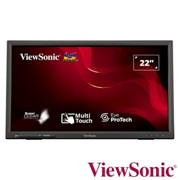 ViewSonic TD2223-2 22型 VA FHD 紅外線觸控螢幕(HDMI/抗藍光/零閃頻/內建喇叭)