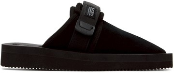 SUICOKE 黑色 ZAVO-Cab 拖鞋