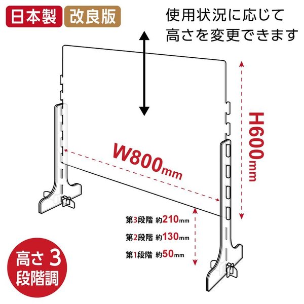 ガラススクリーンポール（ホルダータイプ） Sタイプ 平二方 32mm x