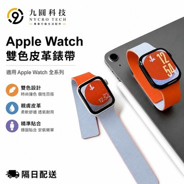 荔枝紋 拼色硅膠 磁吸錶帶 適用 Apple Watch 11 10 9 8 7 6 SE 蘋果錶帶 42mm 46mm