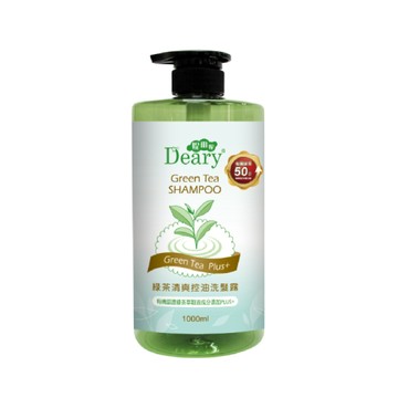 【Deary媞爾妮】綠茶清爽控油洗髮露(1000ml/瓶)