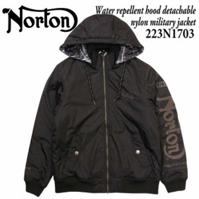 ノートン Norton MA-1ジャケット 233N1703B ブラック XL