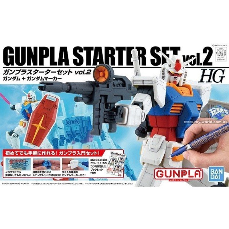 hgガンプラ2点セット - 模型製作用品