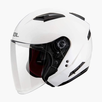 SOL SO7E SO-7E  素色 素珍珠白 半罩 3/4罩 內藏墨鏡 雙D扣 排齒釦 雙層鏡 加長鏡片 安全帽