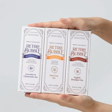 草本無氟牙膏 去漬防護草本牙膏–伯爵下午茶口味100g