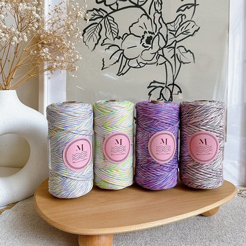 Macrame 混紡單股棉繩 3mm