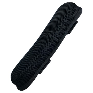 上手家居 加厚書包減壓背帶 背包透氣肩墊 柔軟加厚  26 x 8 x 3cm  黑色  1個