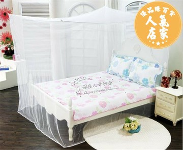 蚊帳 傳統蚊帳 老式蚊帳 綁繩蚊帳 無門四方頂蚊帳加密家用炕上拼接床宿舍傳統老式普通正方形免安裝