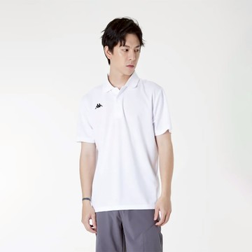 男女適穿 簡約素面短袖POLO衫