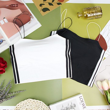 冰絲無痕內衣女裹胸吊帶防走光抹胸背心學生高中少女文胸夏季薄款