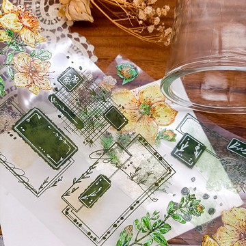 NO.EE131 金絲桃Hypericum / 紙膠帶 Masking Tape