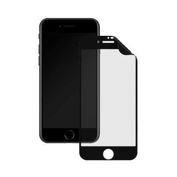 iPhone 8 3D壯撞貼 透明黑