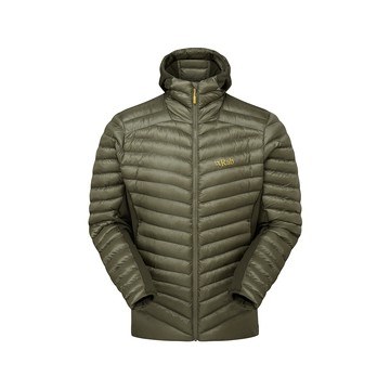 RAB Cirrus Flex Hoody 輕量防風連帽化纖外套 男款 淺卡其/軍綠 #QIP31