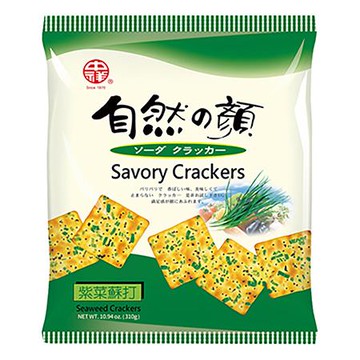 自然之顏紫菜蘇打餅乾量販包/280g/袋