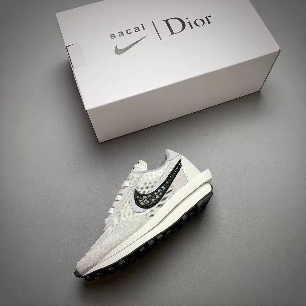 正品AD-Nike x Sacai x Dior 聯名20新款獨家首發白灰雙溝設計現貨+預購