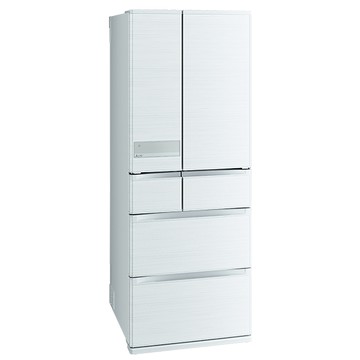MITSUBISHI 605L變頻六門電冰箱 MR-JX61C/W絹絲白