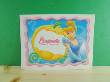 【震撼精品百貨】仙履奇緣灰姑娘_Cinderella~雙面貼-灰姑娘圖案