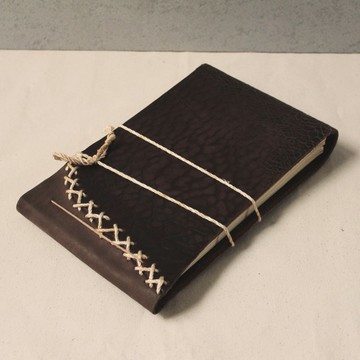 【城市說夢人 】  皮革筆記本 手工書 綁繩 畫本 畫冊 手撕畫冊