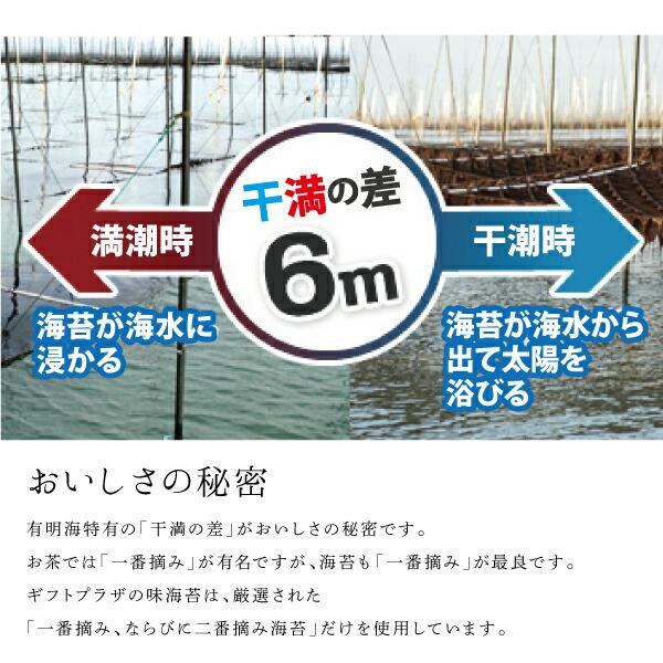 有明海産 極上味付海苔 銀 16袋入り 海苔 のり 乾物 食品 食べ物 贈り物 内祝い 結婚内祝い 結婚祝い 引き出物 出産内祝い 出産祝い 快気祝い ギフト