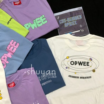 【低價出清/正品免運】OPWEE 短袖 短袖上衣 短T 短踢 10款 2021新款 韓國代購