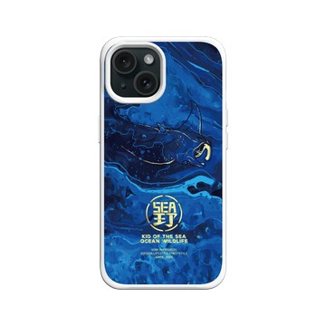 iPhone 15 SolidX 白 - KID - 野SEA海洋MANTA
