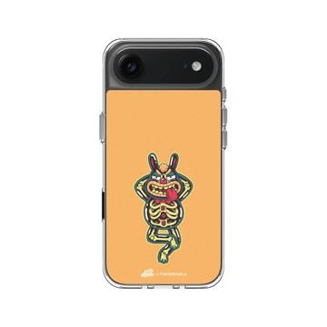 iPhone Air Clear Case（相機按鈕） 透明 - Ted Leonid Melendres - Skeleton Rabbit 骷顱兔